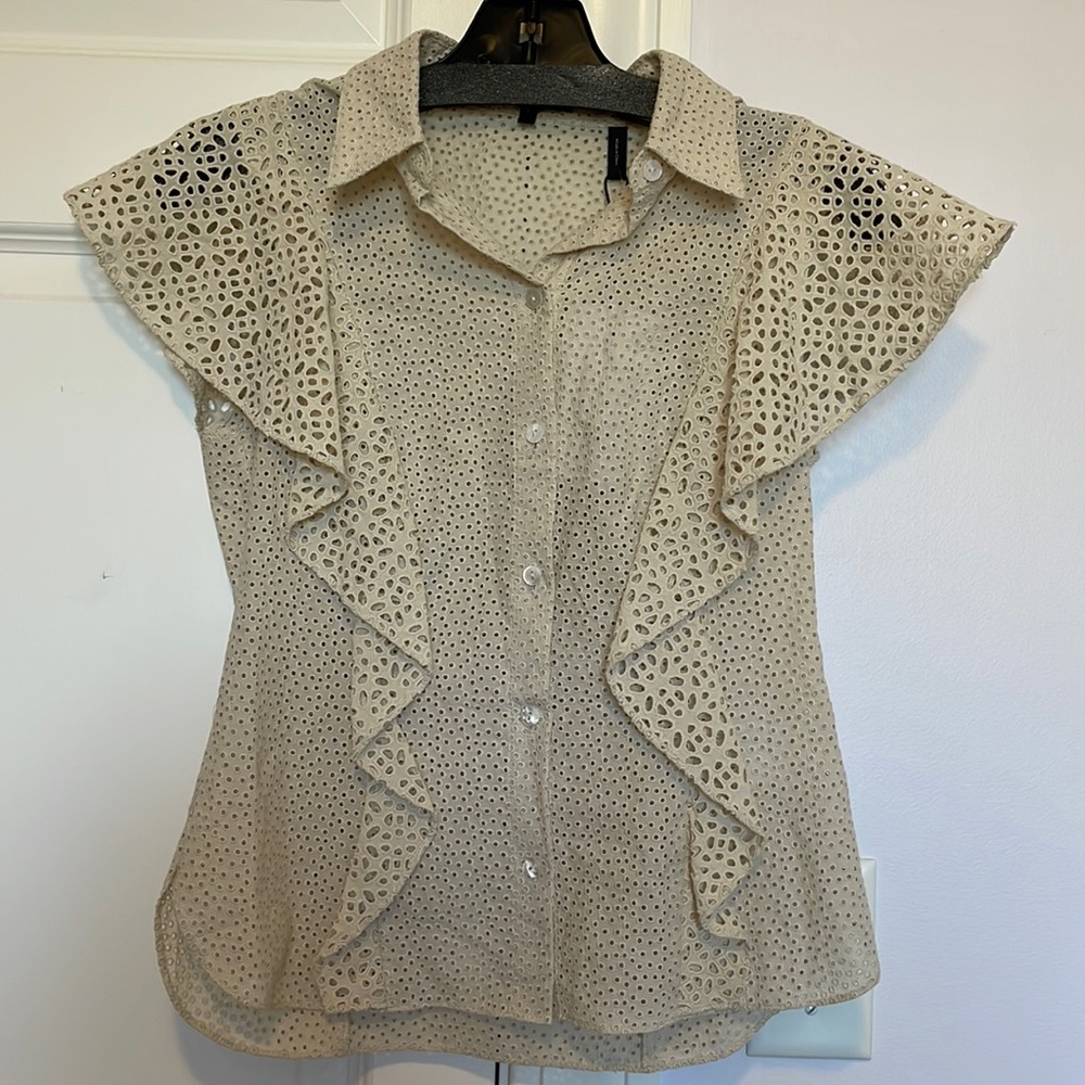 Theory Ruffle Top